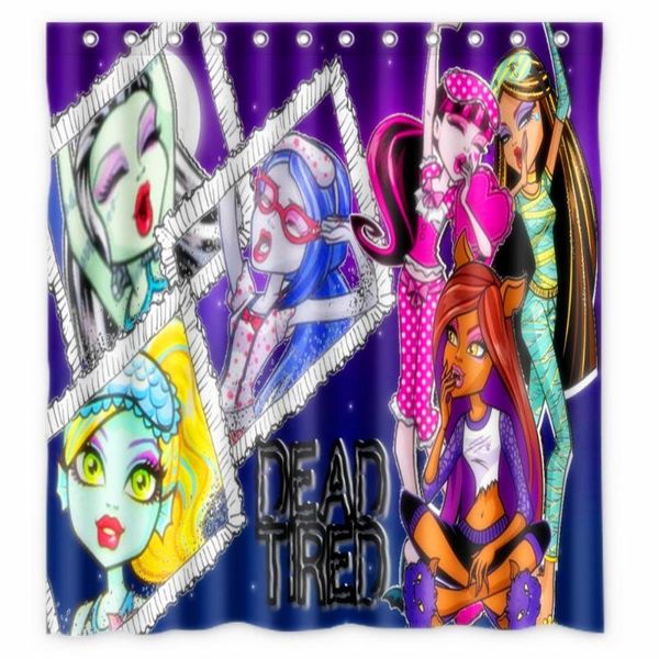 

48 x 72 inch shower curtain waterproof fabric shower curtain