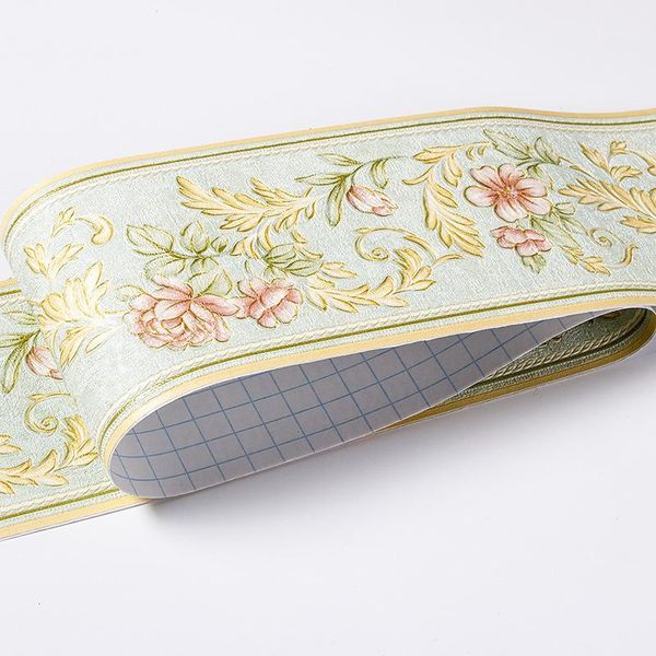 

floral self adhesive wall decal paper border sticker decor mural