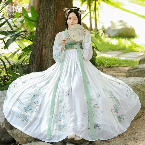 

chinese traditional folk dance costume women hanfu set ancient fairy clothes cosplay festival wear classical dance dress bl43821, Black;red