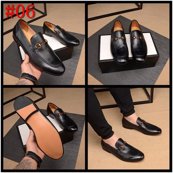 

mf classic business men's dress shoes fashion elegant formal wedding shoes men slip on office oxford shoes for men black 11