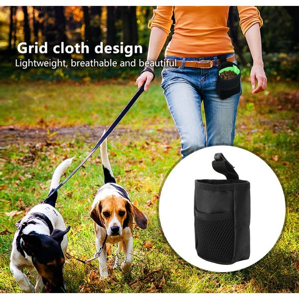 

portable outdoor training pet food treat bag snack training obedience waist pouch multifunctional pet feed bag pocket f jllsvx