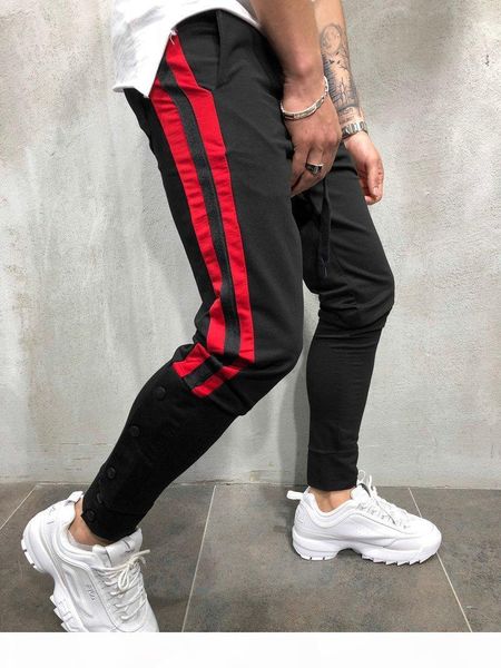 

new pants men jogger casual streetwear hip hop designer pants male long trousers black size m-3xl
