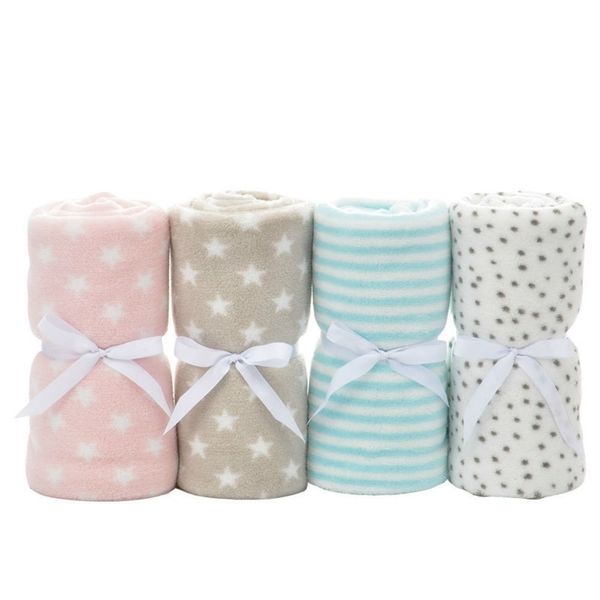 

newborn baby blanket infant cartoon flannel coral roll blanket kindergarten student siesta carpet children siesta blankets y201009