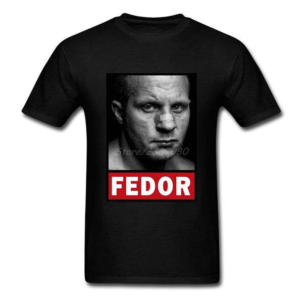 

sport new fedor emelianenko t shirt car-styling clothes for men cotton xxxl short sleeve custom men shirts