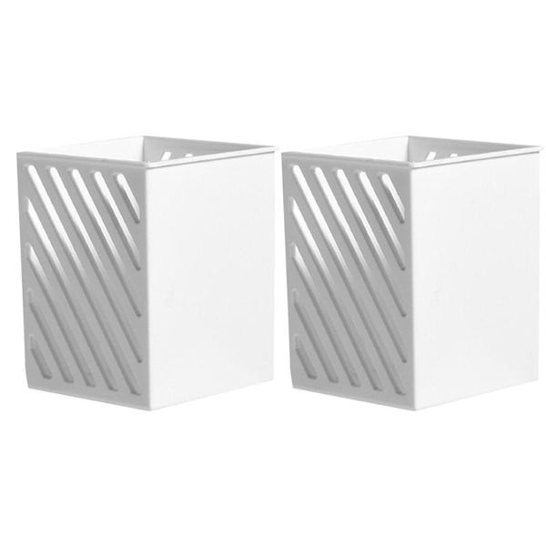 

многофункциональный белый desktop sundries кисти для макияжа организатор контейнер держатель цена ручка хранения 2pcs jllsxu ffshop2001