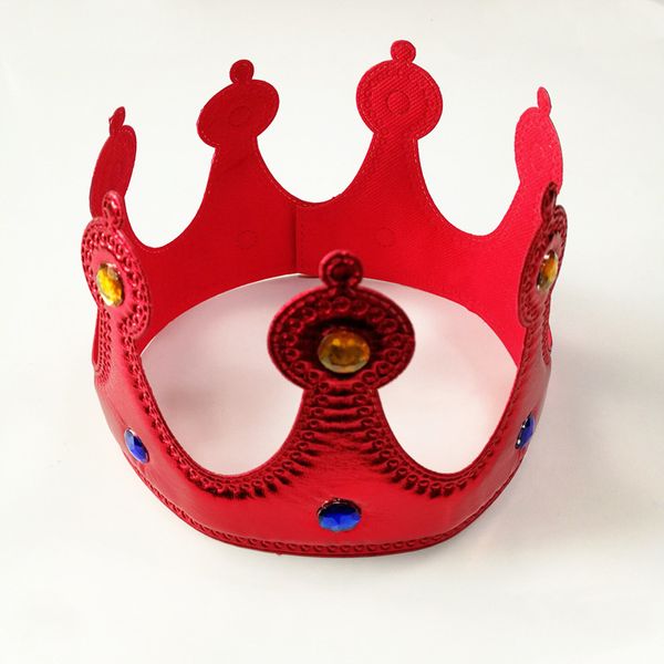 

king crown halloween children party cosplay bright cloth hat prince princess queen imperial crowns factory direct selling new 2 8cy p1