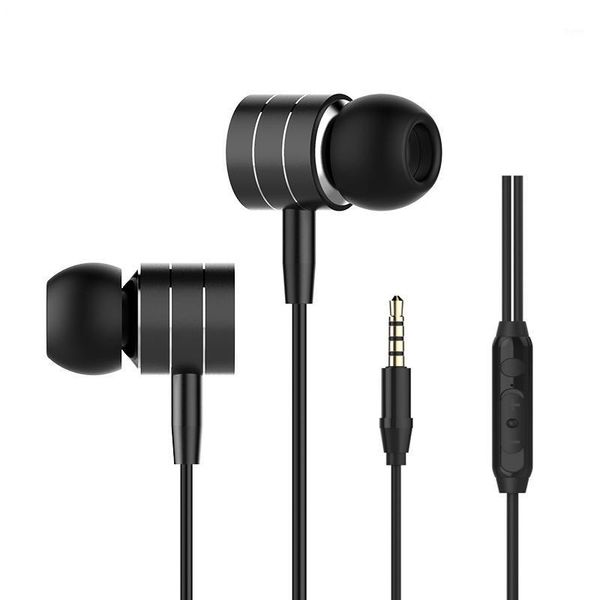 

langsdom metal in-ear earphone a portable gaming headset super bass stereo sports wired i-7a with microphone1