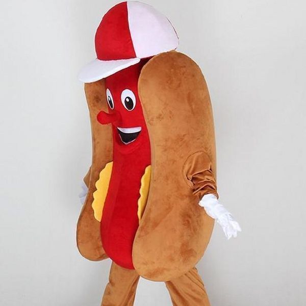 Personalizado Plush Sandwich Pão Hamburger Alimentos Mascote Tema Mascot Traje Para Publicidade Direto Venda Frete Grátis Customização