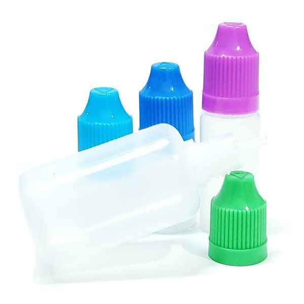 

1pcs pe plastic bottle container3/5/10/15/20/30/50/60 100/120ml e liquid plastic dropper bottle with child protec sqcrjg