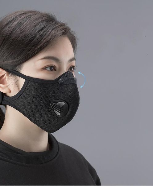

protective face cycling filter smog outdoor with black activated carbon pm2.5 dust sport running training road bike reus