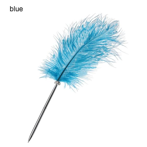 

горячая белая перо ручка гладкие шариковые ручки подпись написание инструменты новинка канцтовары подарок свадебный декор школьные офисные п, Blue;orange