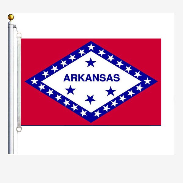 

arkansas flags 90 x 150 cm, 100 % polyester, digitaldruck