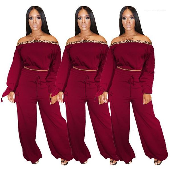 

hoodies and wide legging pants autumn fashion women 2pcs set two piece pants womens designer long sleeve strapless, White