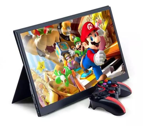 

15.6 inch 1080p lcd screen ips panel hd display ultra-thin portable multifunctional gaming monitor