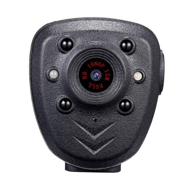 

camcorders hd 1080p mini camera, body lapel worn video camera dvr ir night visible led cam record digital dv recorder(4 pcs)1