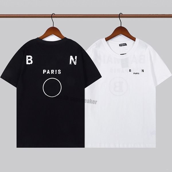 

supsneaker fashion mens designer t shirt womens letter print short sleeve round neck cotton tees polo shirts 02, White;black