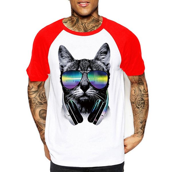 

20192020 cat short sleeve t-shirt, White;black