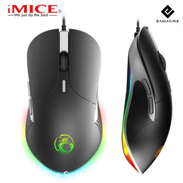 

x6 6keys gaming mouse dazzle color rgb breathing lamp esports gaming mouse cable