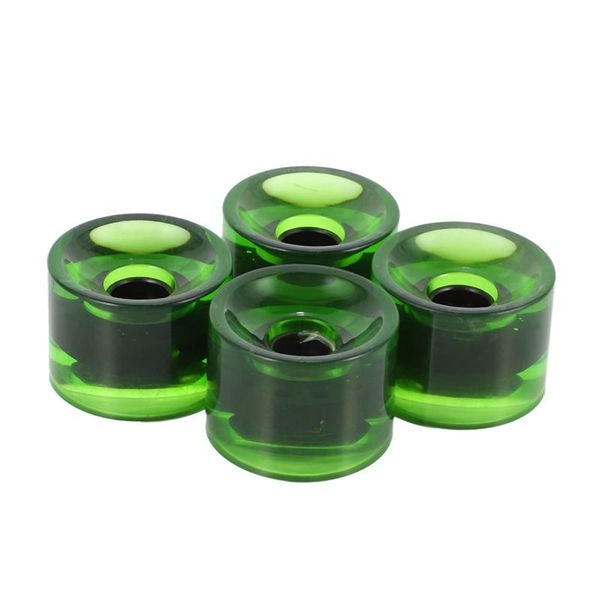 

skateboarding 4pcs 70x51mm skateboard longboard wheels cruiser wheel accessory roller tyre