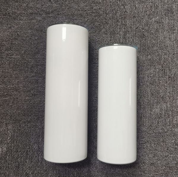 

2020 new 20oz sublimation straight stainless steel tumblers diy car cups thermal transfer printing coffee beer mugs water bottle a10
