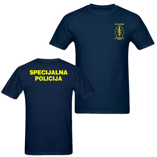 

спорт ац lucko specijalna policija мужской тенниска 2019 мода бренд мужской tops streetwear сплошного цвета с коротким рукавом футболки