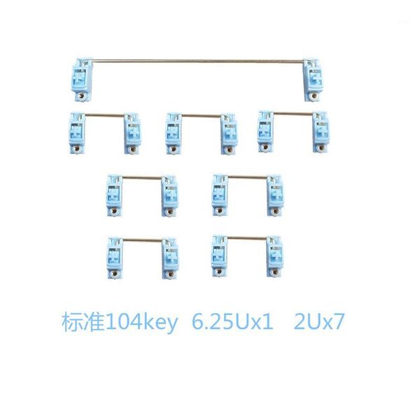 

gks satellite axis plate mounted pcb satellite screw 2.25x gold plated wire for 60 61 64 87 104 mechanical keyboard1