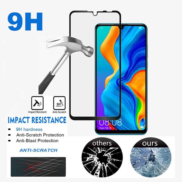 

tempered glass for huawei mate 20 pro 20x full glue screen protector for huawei p30 pro p20 lite glass