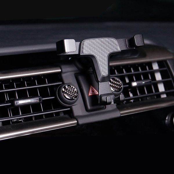 

fit for toyota 4runner n280 2010-2020 accessories carbon mobile cell phone holder car air vent mount stand 1set