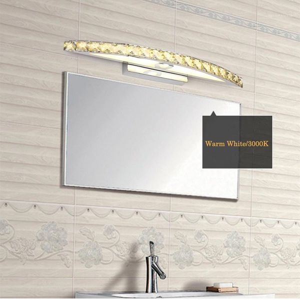 

ac110-220v crystal led mirror light makeup lamp, wall mounted mirror lamp 10w1