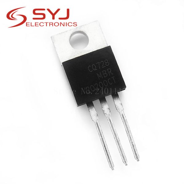 

10pcs / lot mbr20200ct to220 mbr20200 to-220 20200ct in stock