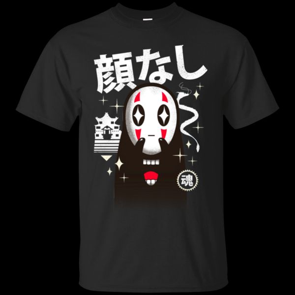 

printed men cotton kawaii kaonashi short sleeve hoodie designers t shirts sweatshirt