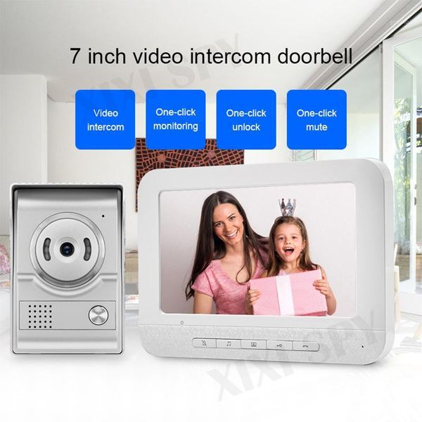 

video door phones intercom doorbell video-eye intercoms for a house private call home goalkeeper phone entr1