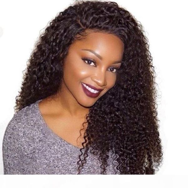 

brazilian hd full lace wig curly pre plucked unprocessed virgin glueless hd transparent full lace human hair wigs for black women, Black;brown