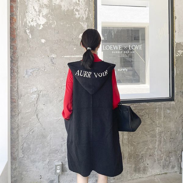 

new autumn and winter medium length female zhenzhenni h055 new autumn and winter vest medium length female zhenzhenni h055 vest vest pgmsl p, White;black