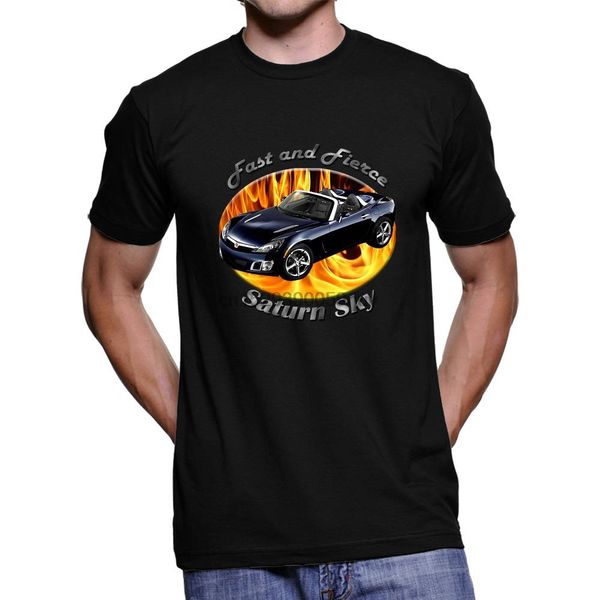 

sport saturn sky fast and fierce men dark t shirt