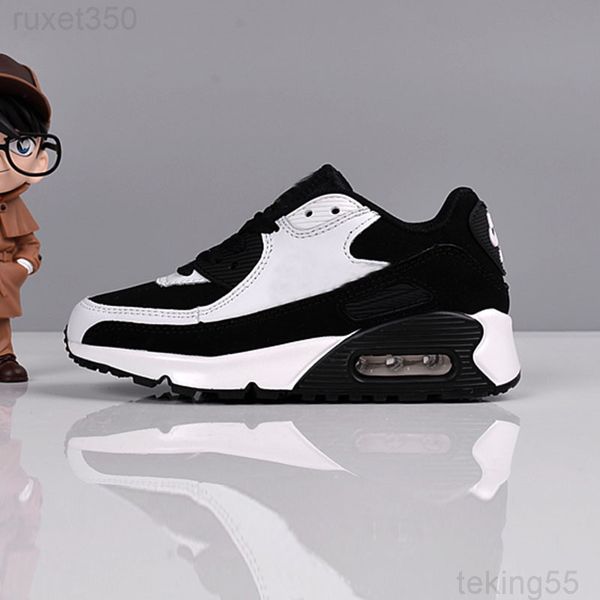 

kids sneakers presto 90 ii shoe children sports orthopedic youth kids trainers infant girls boys running shoes  colors size 28-35 srr5c, Black