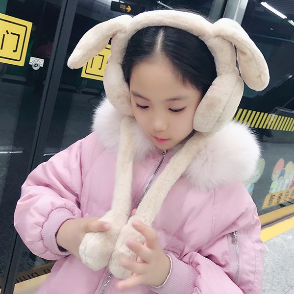 

newred уши кролика двигаться, дети в tiktok зимой будет тепло холод, уши, и уши