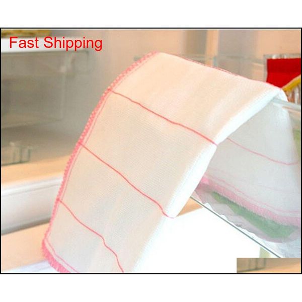 

100% cotton ultra-absorbent gauze dish cloth, oil-absorbing kitchen cleaning cloths (12"x12 qylkxk bdetoys