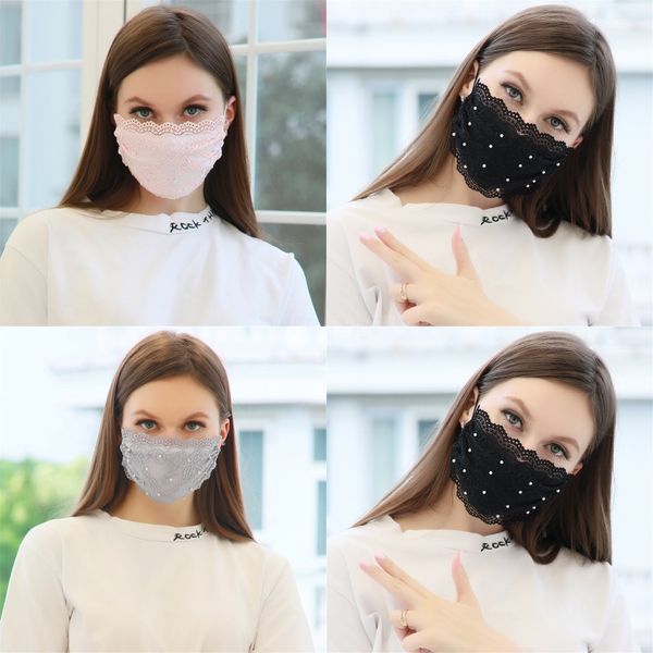

2020 m shaped nose clip digital printing fog mask dustproof fog alf face masks gaz home#206, Black