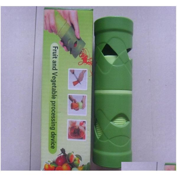 

vegetable cutter fruit slicer spiralizer easy garnish veggie twister processing device kitchen ga jllvcw lajiaoyard