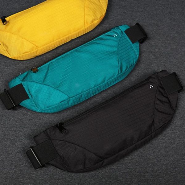 

красочный талии сумка водонепроницаемый талии bum сумка running бег поясная сумка zip fanny pack спорт runner crossbody сумки мужчины и женщ