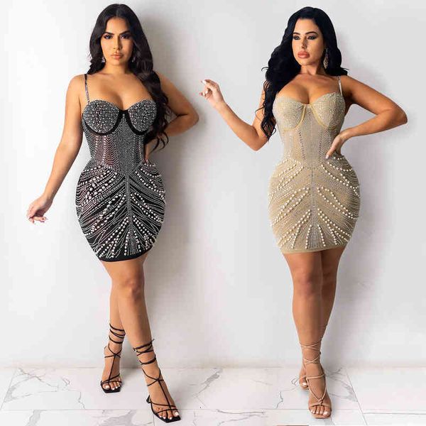 

casual dresses x5074 cht strap diamond nightclub women's dresses, Black;gray