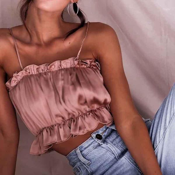 

women's crop wild off the shoulder solid color crop strapless fashion tank vests camisoles1, White