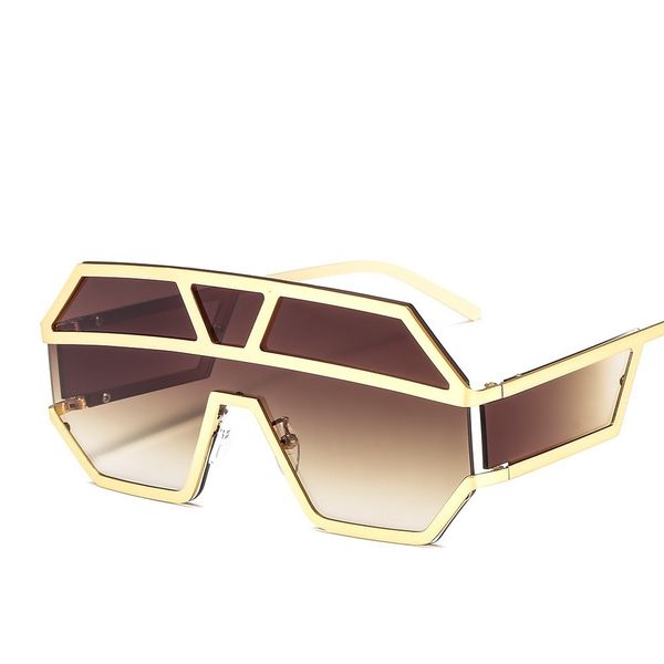 

oversized sunglass men frame glasses for women brand designer fashion hiphop party eyewear cool catwalk sun glasses 1639ot, White;black