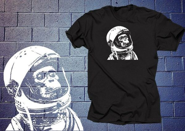 

astronaut chimp funny monkey space planet new o neck short sleeves boy funny sport hooded sweatshirt hoodie men t shirt