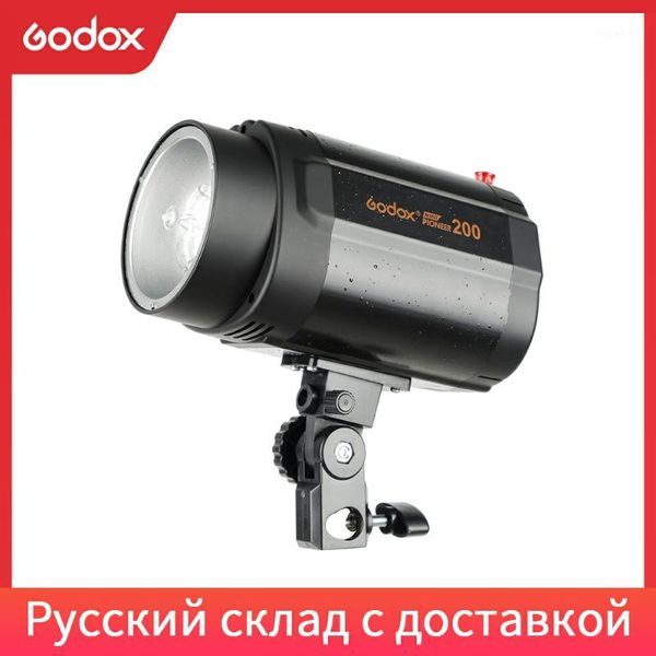 

godox 200w monolight pgraphy studio p strobe flash light head (mini studio flash)1
