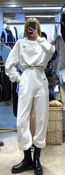 

4v1pc 2020 autumn 13 korean new fashion simple sweater sweater sweaterset women's style leisure sports two-piece set fashion 5679 efah8, Gray