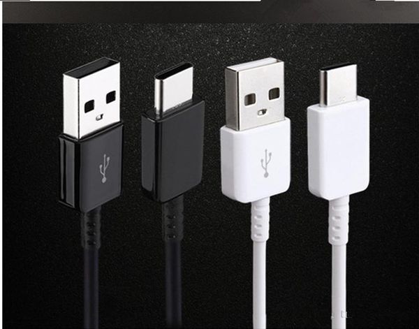 Cavo di ricarica rapida micro USB Sincronizzazione dati Cavi di tipo C V8 2M 6FT 1M 3FT per Samsung s10 note4 S4