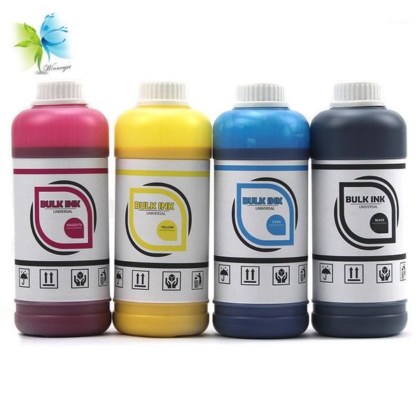 

ink refill kits winnerjet 500 ml universal bulk dye ink, for canon brother inkjet ciss in all printer model kit bk c m y1