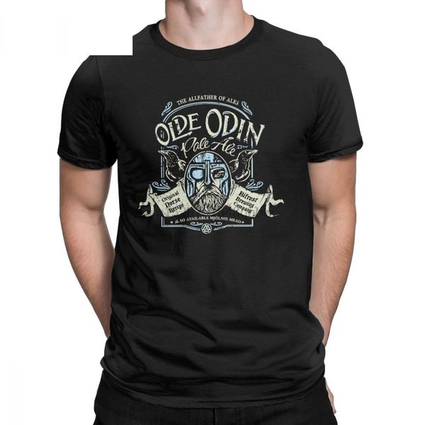 

мужские viking olde odin pale ale mjolnir футболка pure cotton одежда vintage tee shirt лето футболка спортивного толстовка с капюшоном толс